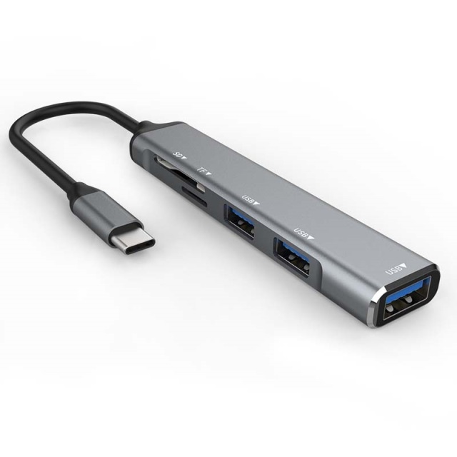 UF312-C | 5-IN-1 USB 3.2 Gen 1 Type-C хаб с считывателем SD-карт,flykantech.com | Полный Комплекс Услуг По Проектированию, Производству И Экспорту Заводов | Повышение Эффективности Производства,UF312-C | 5-IN-1 USB 3.2 Gen 1 Type-C хаб с считывателем SD-карт,Дополнительные карты и периферийные устройства,USB Hub