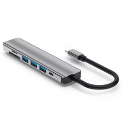 UCHUB430-71M1 | 7-In-1 USB Type-C 4K30Hz 멀티포트 어댑터,flykantech.com | 종합 공장 설계, 제조 및 수출 서비스 | 생산 효율성 향상,UCHUB430-71M1 | 7-In-1 USB Type-C 4K30Hz 멀티포트 어댑터,비디오 변환기,USB-C 비디오 변환기