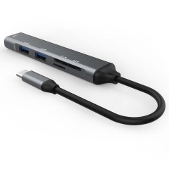 UF312-C | 5-IN-1 USB 3.2 Gen 1 Type-C хаб с считывателем SD-карт,flykantech.com | Полный Комплекс Услуг По Проектированию, Производству И Экспорту Заводов | Повышение Эффективности Производства,UF312-C | 5-IN-1 USB 3.2 Gen 1 Type-C хаб с считывателем SD-карт,Дополнительные карты и периферийные устройства,USB Hub