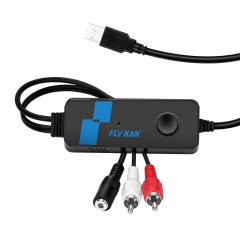 U2AUDIO21-1A | Carte son USB Phono/3,5mm Stéréo,flykantech.com | Services Complets De Conception, Fabrication Et Exportation D'Usines | Amélioration De L'Efficacité De La Production,U2AUDIO21-1A | Carte son USB Phono/3,5mm Stéréo,Produits Audio et de Conférence,Interface audio