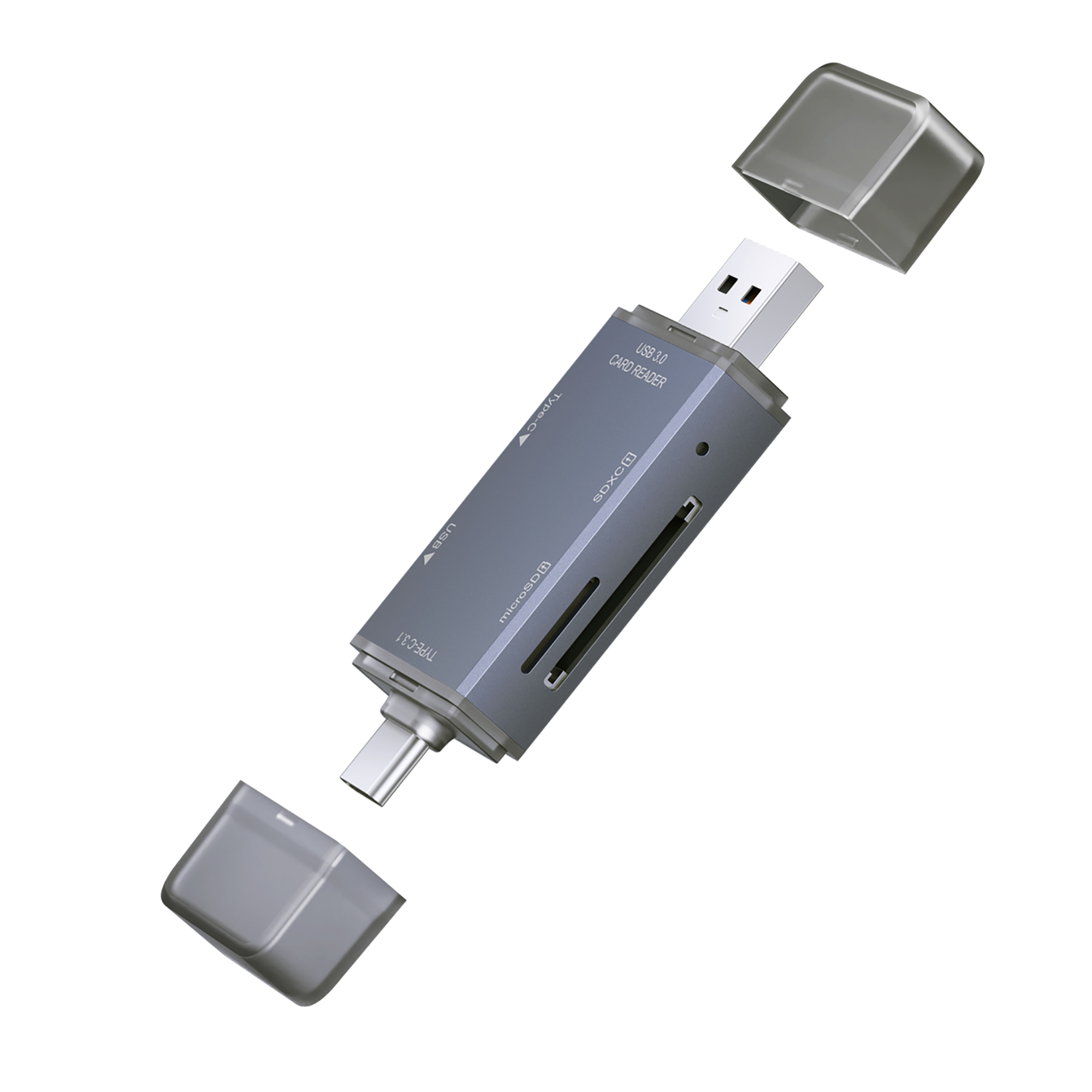 CR370-M1 | 4-In-1 SD 카드 리더기 (USB A/C, 허브),flykantech.com | 종합 공장 설계, 제조 및 수출 서비스 | 생산 효율성 향상,CR370-M1 | 4-In-1 SD 카드 리더기 (USB A/C, 허브)
