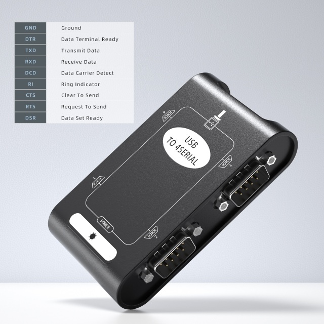 4XRS232-B | Convertisseur USB-RS232 4 ports (Windows & Linux),flykantech.com | Services Complets De Conception, Fabrication Et Exportation D'Usines | Amélioration De L'Efficacité De La Production,4XRS232-B | Convertisseur USB-RS232 4 ports (Windows & Linux),Cartes et Périphériques Supplémentaires,Adaptateurs RS-232C