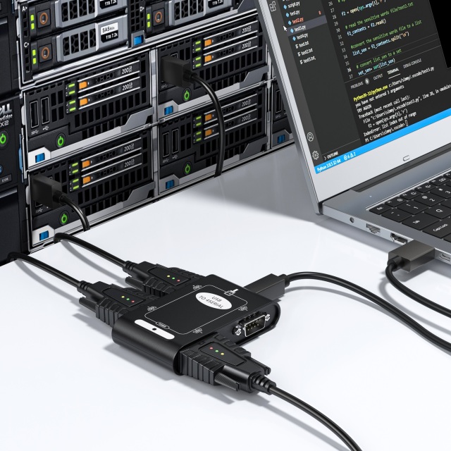 4XRS232-B | Convertisseur USB-RS232 4 ports (Windows & Linux),flykantech.com | Services Complets De Conception, Fabrication Et Exportation D'Usines | Amélioration De L'Efficacité De La Production,4XRS232-B | Convertisseur USB-RS232 4 ports (Windows & Linux),Cartes et Périphériques Supplémentaires,Adaptateurs RS-232C
