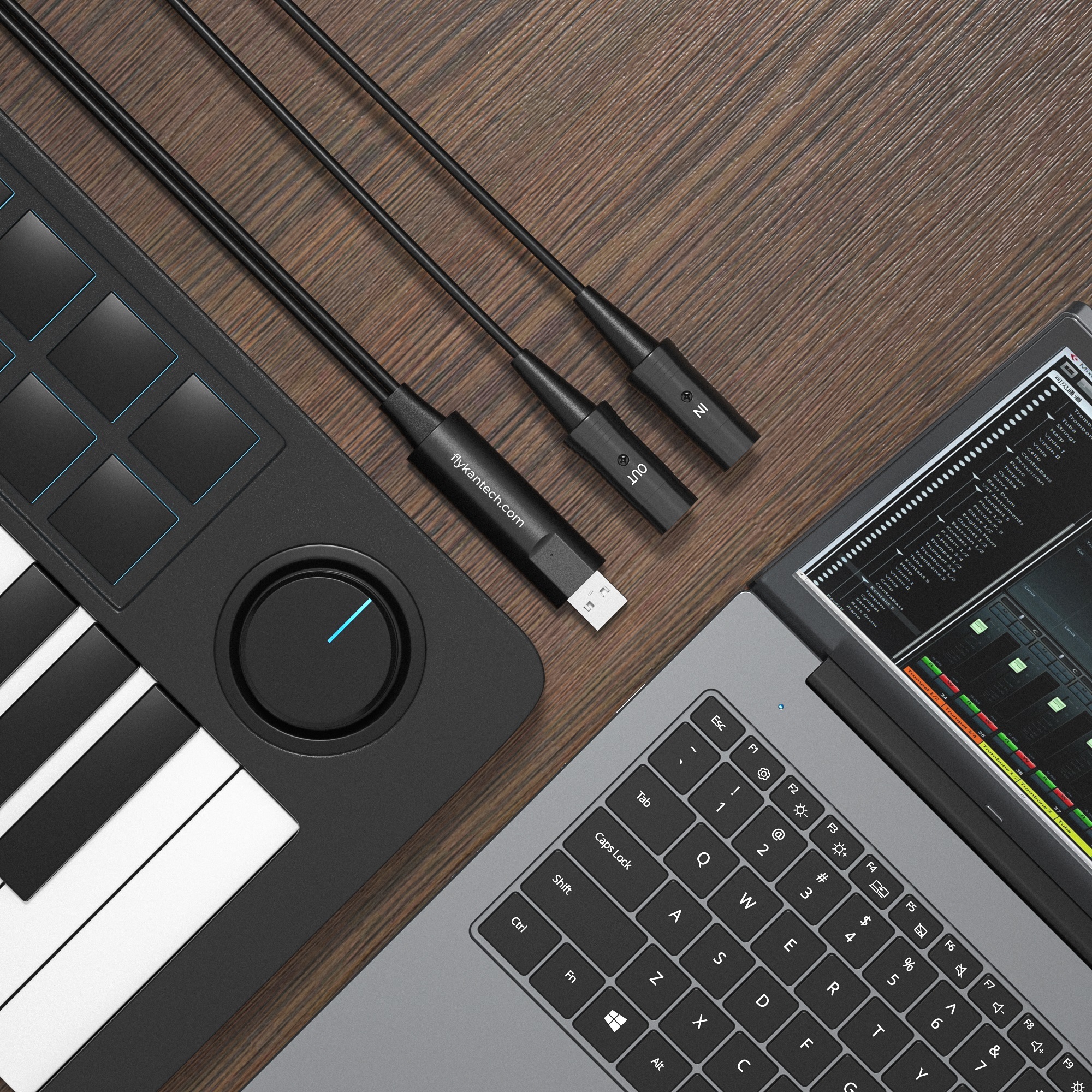 BM1003 | 1입력/1출력 USB-MIDI (5핀 DIN) 인터페이스,flykantech.com | 종합 공장 설계, 제조 및 수출 서비스 | 생산 효율성 향상,BM1003 | 1입력/1출력 USB-MIDI (5핀 DIN) 인터페이스,오디오 및 회의 제품,MIDI 인터페이스