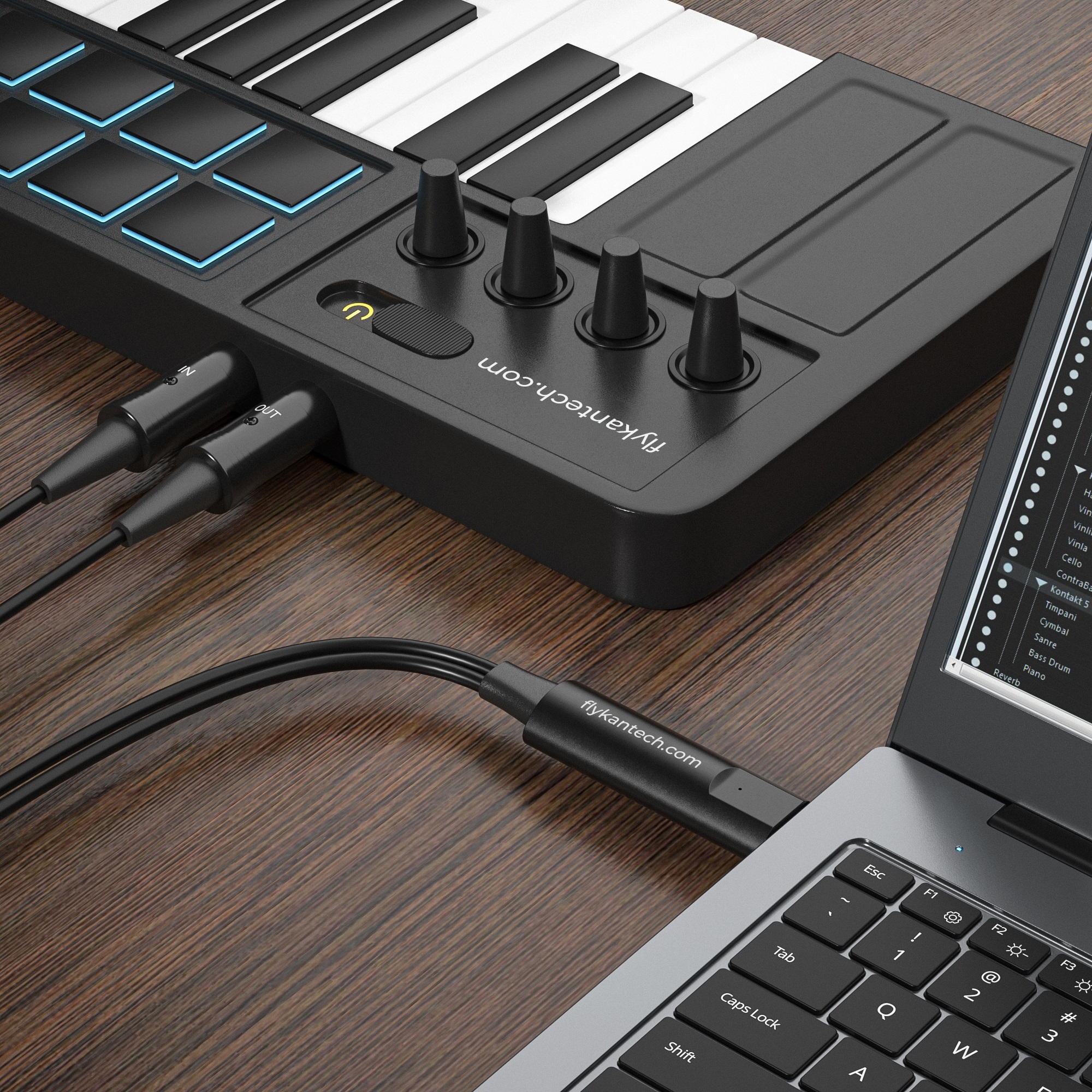 BM1003 | 1입력/1출력 USB-MIDI (5핀 DIN) 인터페이스,flykantech.com | 종합 공장 설계, 제조 및 수출 서비스 | 생산 효율성 향상,BM1003 | 1입력/1출력 USB-MIDI (5핀 DIN) 인터페이스,오디오 및 회의 제품,MIDI 인터페이스