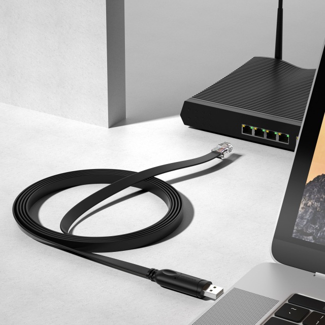 U2RJ45-A | USB에서 RJ-45 (RS-232) 콘솔 어댑터,flykantech.com | 종합 공장 설계, 제조 및 수출 서비스 | 생산 효율성 향상,U2RJ45-A | Cisco USB에서 RJ45 콘솔 케이블, 1.8m,Add-on Cards & Peripherals,RS-232C 어댑터