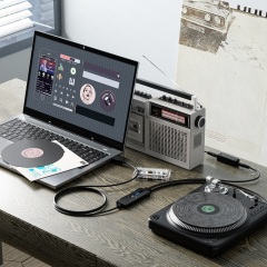 AV202-C | USB-C 아날로그 오디오 그랩버 (3.5mm, R/L, 메탈),flykantech.com | 종합 공장 설계, 제조 및 수출 서비스 | 생산 효율성 향상,AV202-C | USB-C 아날로그 오디오 그랩버 (3.5mm, R/L, 메탈)