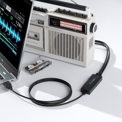 AV202-B | USB 오디오 캡처 (3.5mm, R/L, ABS),flykantech.com | 종합 공장 설계, 제조 및 수출 서비스 | 생산 효율성 향상,AV202-B | USB 오디오 캡처 (3.5mm, R/L, ABS)