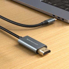4K/60Hz USB-C to HDMI 컨버터 - 메탈, UC2HD460-18-M1,flykantech.com | 종합 공장 설계, 제조 및 수출 서비스 | 생산 효율성 향상,4K/60Hz USB-C to HDMI 컨버터 - 메탈, UC2HD460-18-M1