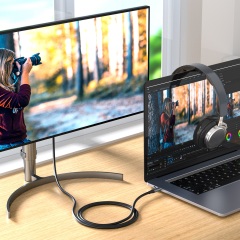 4K/60Hz USB-C to HDMI 컨버터 - 메탈, UC2HD460-18-M1,flykantech.com | 종합 공장 설계, 제조 및 수출 서비스 | 생산 효율성 향상,4K/60Hz USB-C to HDMI 컨버터 - 메탈, UC2HD460-18-M1