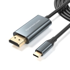 4K/60Hz USB-C to HDMI 컨버터 - 메탈, UC2HD460-18-M1,flykantech.com | 종합 공장 설계, 제조 및 수출 서비스 | 생산 효율성 향상,4K/60Hz USB-C to HDMI 컨버터 - 메탈, UC2HD460-18-M1