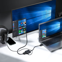 HD2V23-II | HDMI에서 VGA로 비디오 변환기 (오디오 포함, ABS),flykantech.com | 종합 공장 설계, 제조 및 수출 서비스 | 생산 효율성 향상,HD2V23-II | HDMI에서 VGA로 비디오 변환기 (오디오 포함, ABS)