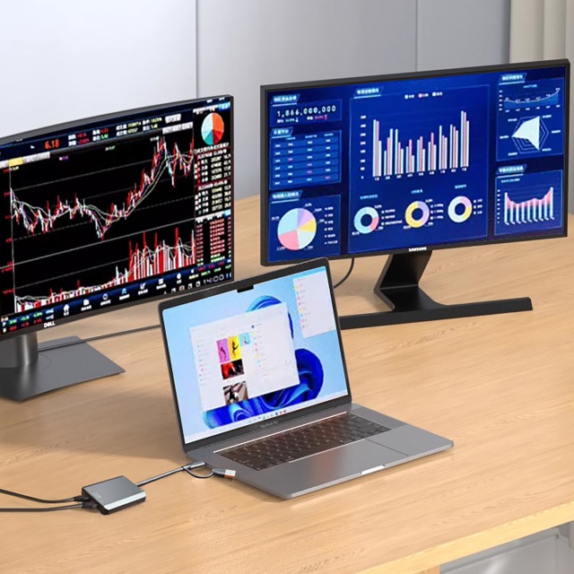 HD00008 | USB 3.0 et C vers Dual HDMI (PC/Mac),flykantech.com | Services Complets De Conception, Fabrication Et Exportation D'Usines | Amélioration De L'Efficacité De La Production,HD00008 | USB 3.0 et C vers Dual HDMI (PC/Mac)