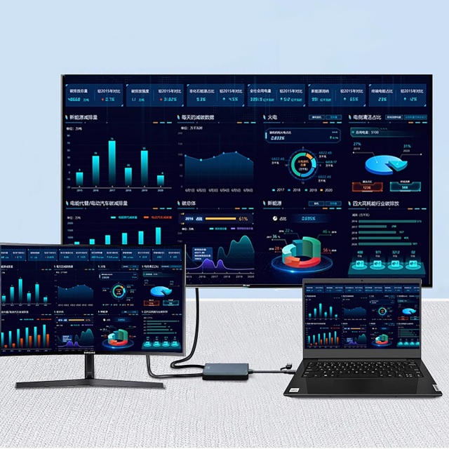 HD00008 | USB 3.0 et C vers Dual HDMI (PC/Mac),flykantech.com | Services Complets De Conception, Fabrication Et Exportation D'Usines | Amélioration De L'Efficacité De La Production,HD00008 | USB 3.0 et C vers Dual HDMI (PC/Mac)