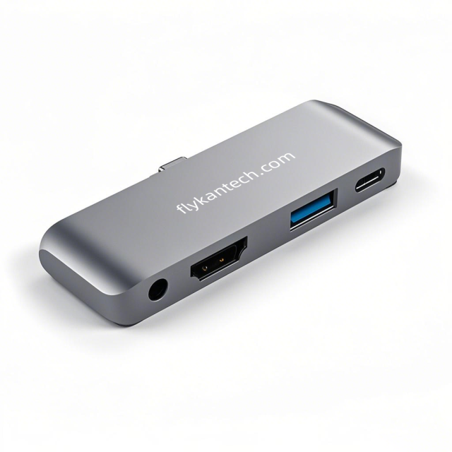 FlexPort mini-I | 4-in-1 USB Type C-HDMI 변환 어댑터 (4K/PD/USB 허브 지원),flykantech.com | 종합 공장 설계, 제조 및 수출 서비스 | 생산 효율성 향상,FlexPort mini-I | 4-in-1 USB Type C-HDMI 변환 어댑터 (4K/PD/USB 허브 지원)