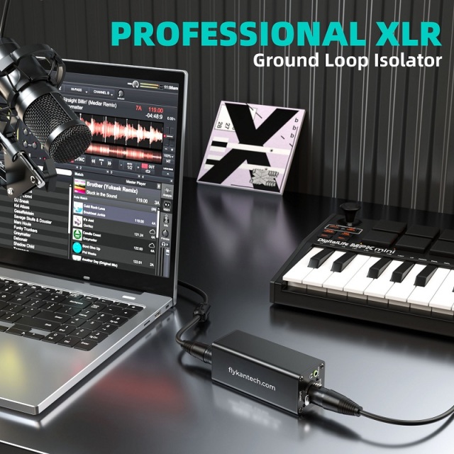 GLI-3XLM | Triple-Ins Ground Loop Noise Isolator (XLR/6.35mm/3.5mm, Passive),FlykanTech | Professional PC Accessories Manufacturer & Export Supplier,GLI-3XLM | Triple-Ins Ground Loop Noise Isolator (XLR/6.35mm/3.5mm, Passive)