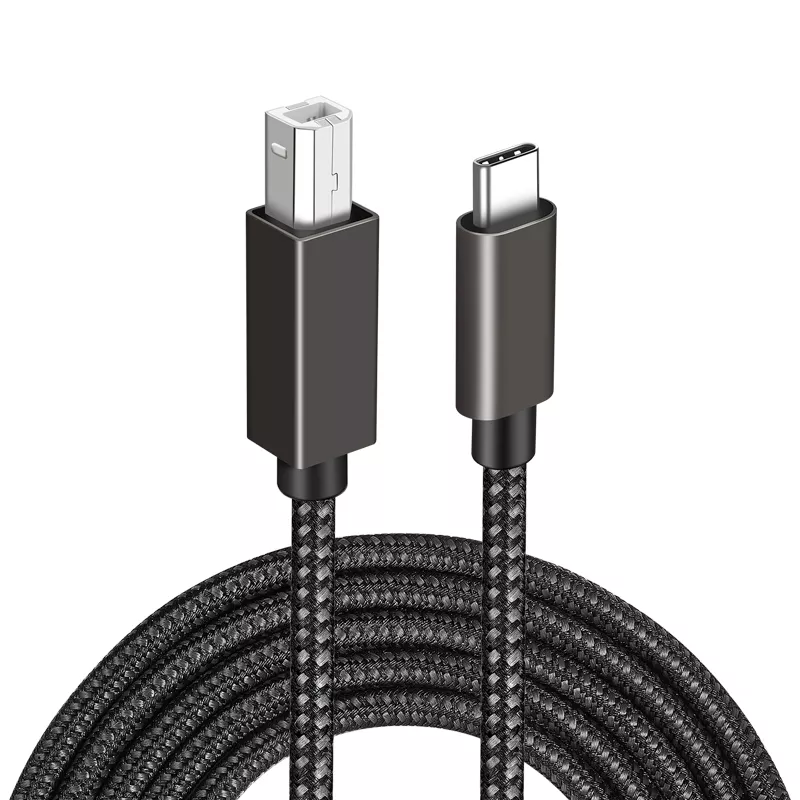 MIDI-CB180-II | USB Type-C to B MIDI Interface Converter Cable for MIDI Music Instruments,flykantech.com | 종합 공장 설계, 제조 및 수출 서비스 | 생산 효율성 향상,MIDI-CB180-II | USB Type-C to B MIDI Interface Converter Cable for MIDI Music Instruments