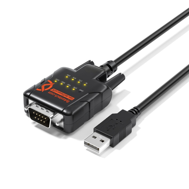 RS232-ESD9A | USB-zu-Seriell-Adapter, 9 LEDs, ESD-Schutz,flykantech.com | Umfassendes Werkdesign, Fertigung und Exportdienstleistungen | Steigerung der Produktionseffizienz,RS232-ESD9A | USB-zu-Seriell-Adapter, 9 LEDs, ESD-Schutz