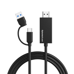 U3HD18-30P1 | USB 3.0 To HDMI 비디오 컨버터 (Win/Mac, 3m),flykantech.com | 종합 공장 설계, 제조 및 수출 서비스 | 생산 효율성 향상,U3HD18-30P1 | USB 3.0 To HDMI 비디오 컨버터 (Win/Mac, 3m)
