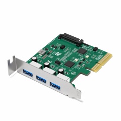 PCIE-10GUSB3A | 3포트 USB-A PCIe 3.0 컨트롤러 카드 USB 3.2 Gen2 10Gbps,flykantech.com | 종합 공장 설계, 제조 및 수출 서비스 | 생산 효율성 향상,PCIE-10GUSB3A | 3포트 USB-A PCIe 3.0 컨트롤러 카드 USB 3.2 Gen2 10Gbps