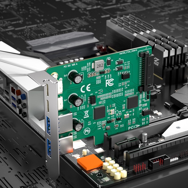 PCIE-2A2C-10G 4포트 10Gbps PCIe 확장 카드 - 2x USB-C 및 2x USB-A 포트 (USB 3.2 Gen 2),flykantech.com | 종합 공장 설계, 제조 및 수출 서비스 | 생산 효율성 향상,PCIE-2A2C-10G 4포트 10Gbps PCIe 확장 카드 - 2x USB-C 및 2x USB-A 포트 (USB 3.2 Gen 2)