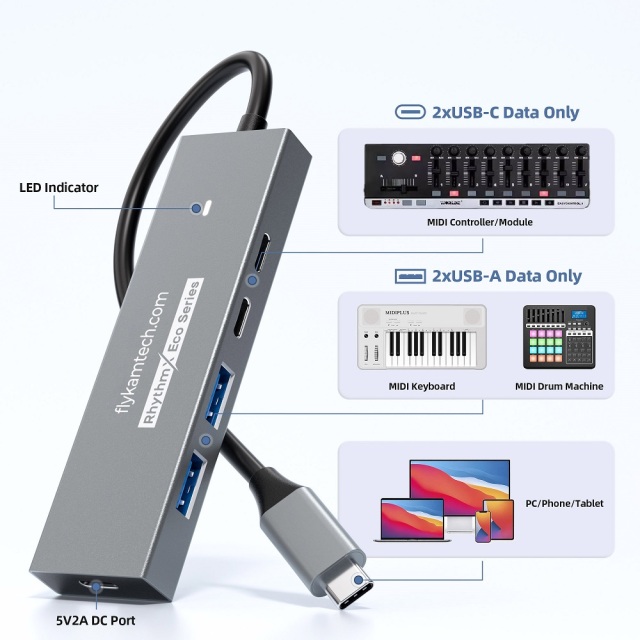 UC10G-2A2C-M1 | 4포트 10Gbps 허브 - 2x USB-A + 2x USB-C,flykantech.com | 종합 공장 설계, 제조 및 수출 서비스 | 생산 효율성 향상,UC10G-2A2C-M1 | 4포트 10Gbps 허브 - 2x USB-A + 2x USB-C