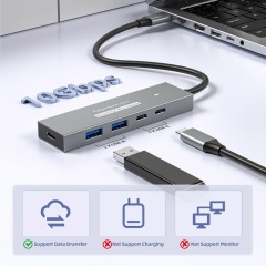 UC10G-2A2C-M1 | 4포트 10Gbps 허브 - 2x USB-A + 2x USB-C,flykantech.com | 종합 공장 설계, 제조 및 수출 서비스 | 생산 효율성 향상,UC10G-2A2C-M1 | 4포트 10Gbps 허브 - 2x USB-A + 2x USB-C