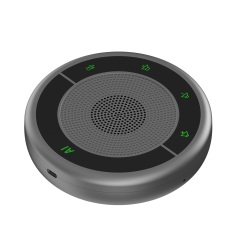 Haut-parleur de Conférence USB avec Réduction de Bruit Basée sur l’IA,flykantech.com | Services Complets De Conception, Fabrication Et Exportation D'Usines | Amélioration De L'Efficacité De La Production,UM21 Haut-parleur de conférence USB avec réduction de bruit basée sur l’IA, captation vocale à 360° et communication duplex intégrale