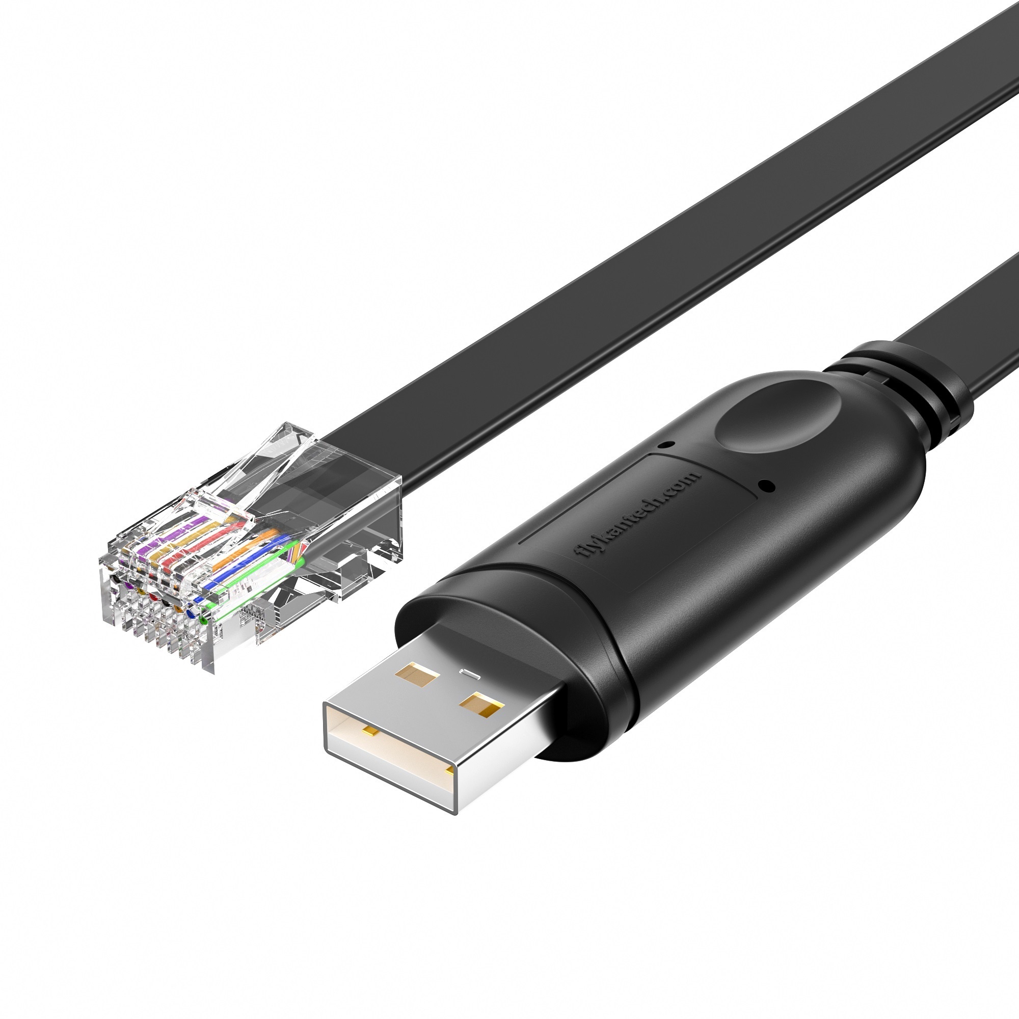 U2RJ45-A | USB에서 RJ-45 (RS-232) 콘솔 어댑터,flykantech.com | 종합 공장 설계, 제조 및 수출 서비스 | 생산 효율성 향상,U2RJ45-A | USB-A RJ45 콘솔 케이블 Cisco 라우터 스위치 설정용