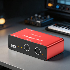 UHOST-A | 1i/1o USB MIDI 호스트 박스 - 5핀 DIN,flykantech.com | 종합 공장 설계, 제조 및 수출 서비스 | 생산 효율성 향상,UHOST-A | 1i/1o USB MIDI 호스트 박스 - 5핀 DIN