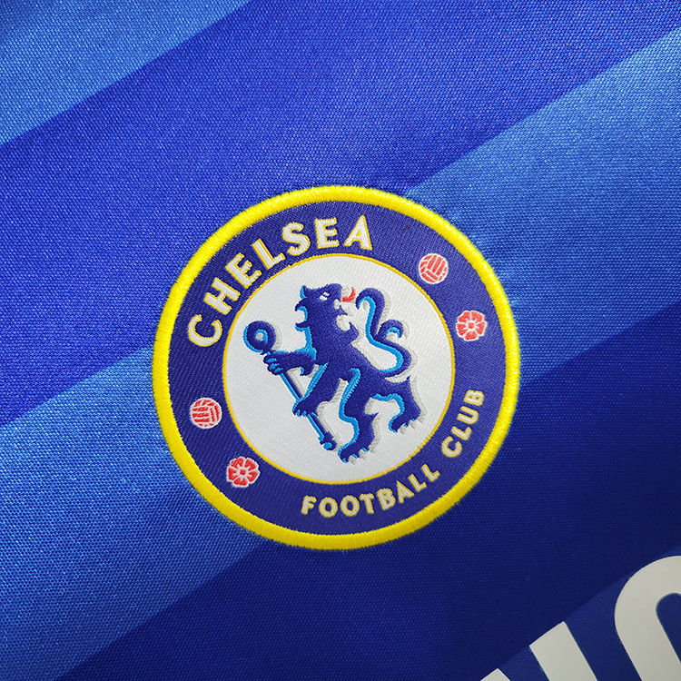 Retro 11-12 Chelsea Home Long Sleeve   Football jersey retro