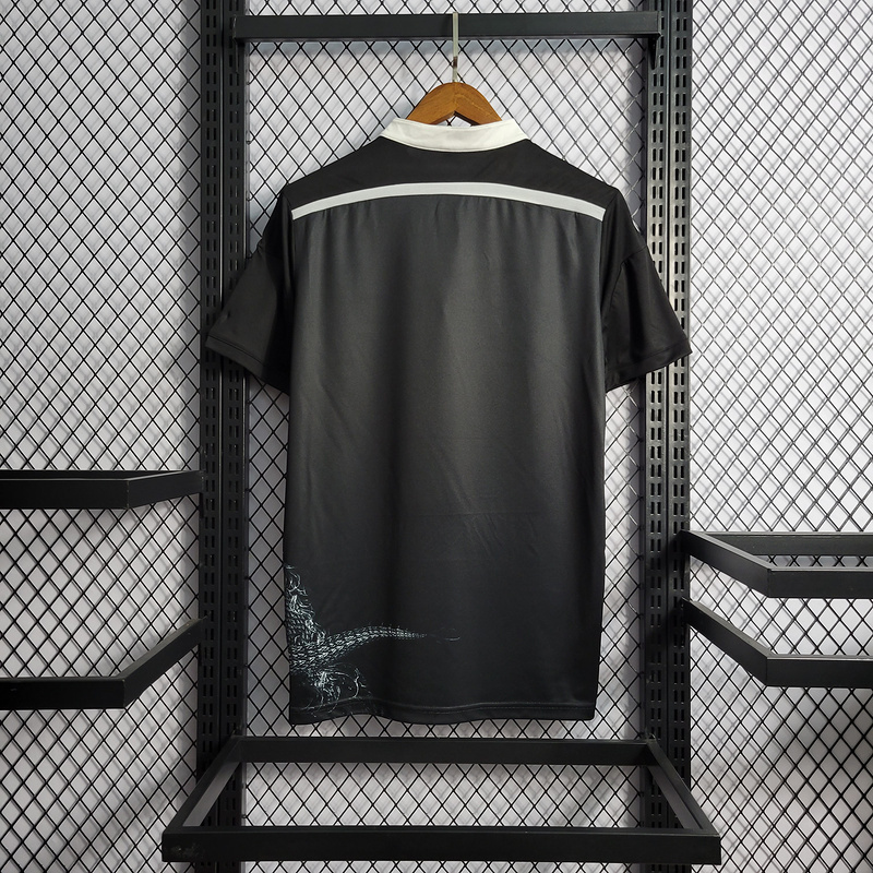 Retro 2014-15 season Real Madrid second guest RONALDO Benzema Bale Sergio Ramos Alonso Di Maria Modric  Football jersey retro