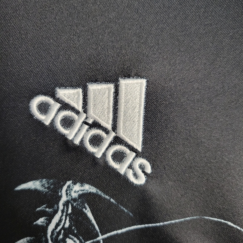 Retro 2014-15 season Real Madrid second guest RONALDO Benzema Bale Sergio Ramos Alonso Di Maria Modric  Football jersey retro