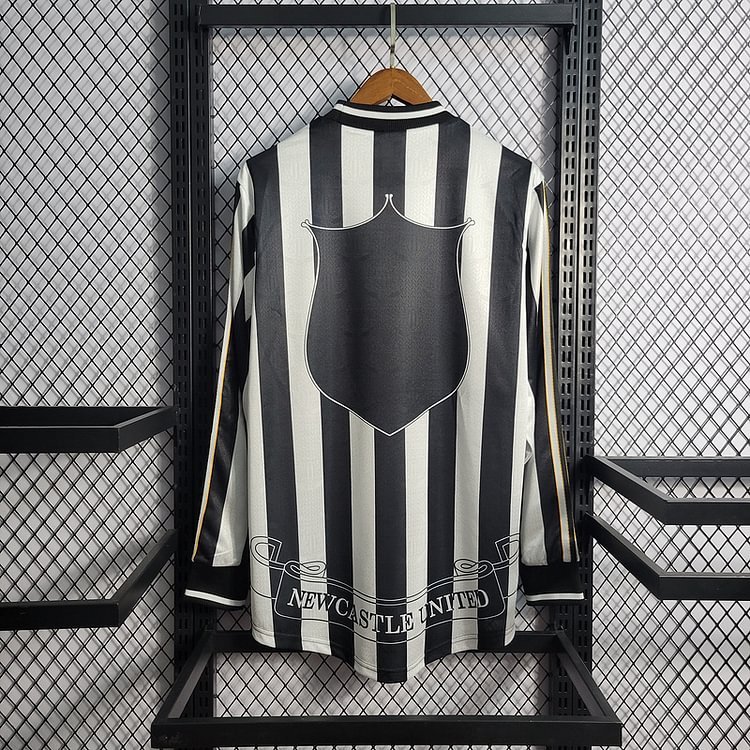 Retro1997-99 Long Sleeve Newcastle Home Football jersey retro