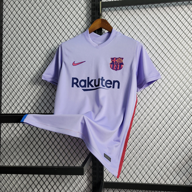 2021-22 Barcelona away PEDRI PIQUE DEMBELE MEMPHIS F.DE JONG Football jersey retro