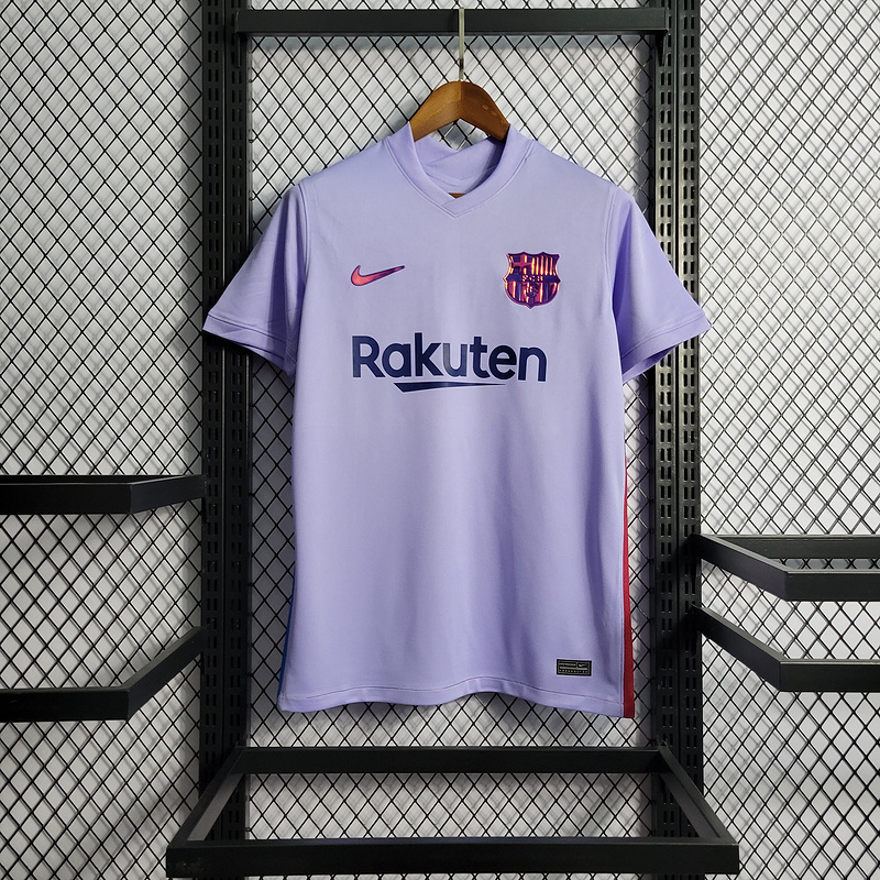 2021-22 Barcelona away PEDRI PIQUE DEMBELE MEMPHIS F.DE JONG Football jersey retro