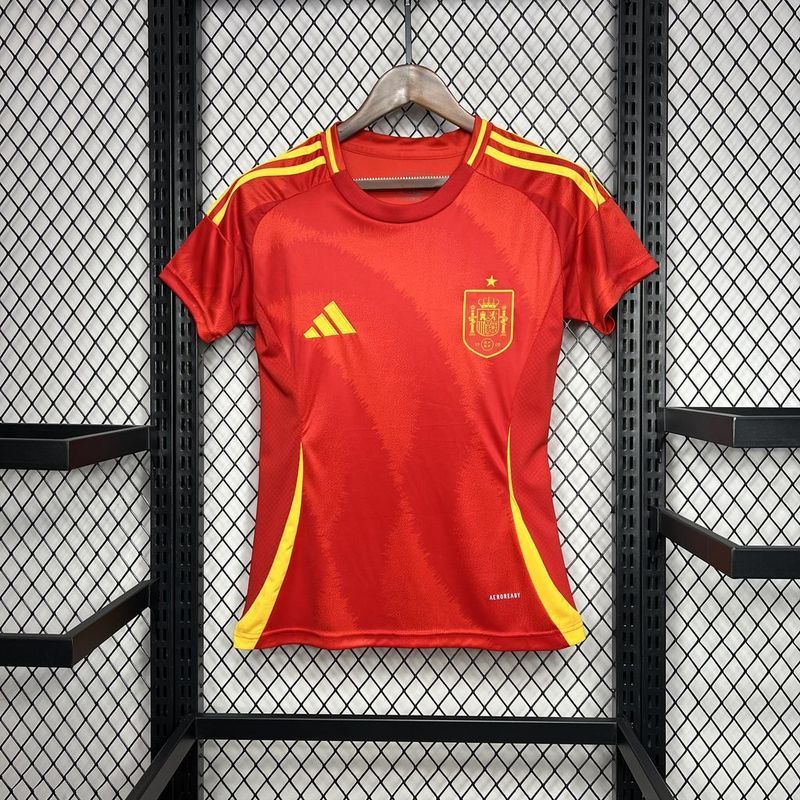 2024-25 woman‘s Spain Home Football jersey