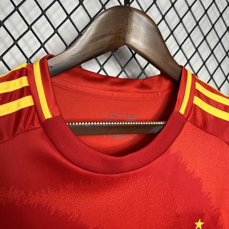 2024-25 woman‘s Spain Home Football jersey