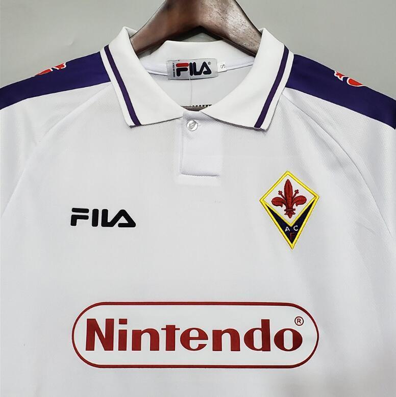 Retro Fiorentina 1998-99 Away Football jersey retro
