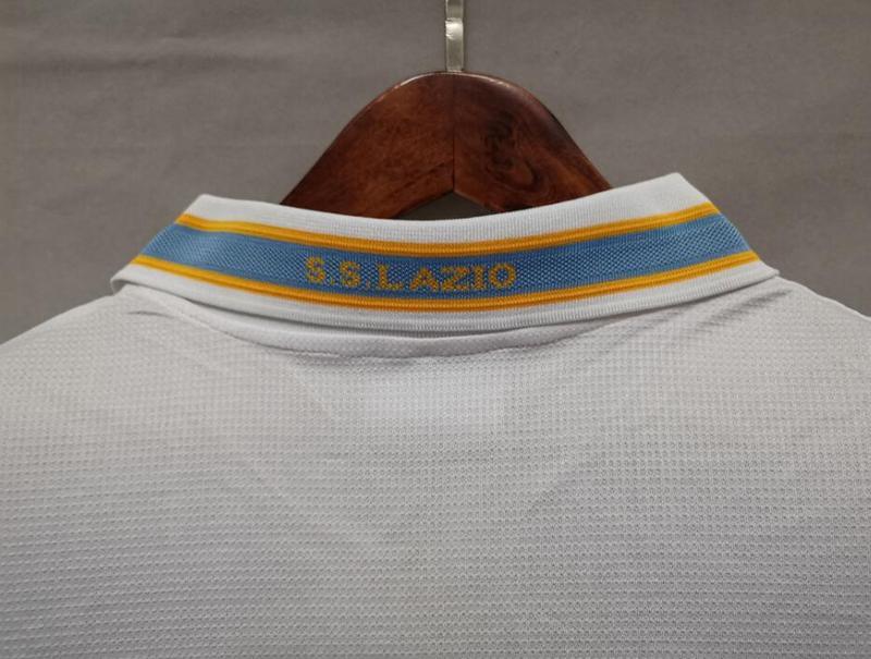 Retro 2000-01 Lazio Long sleeve away  Football jersey retro