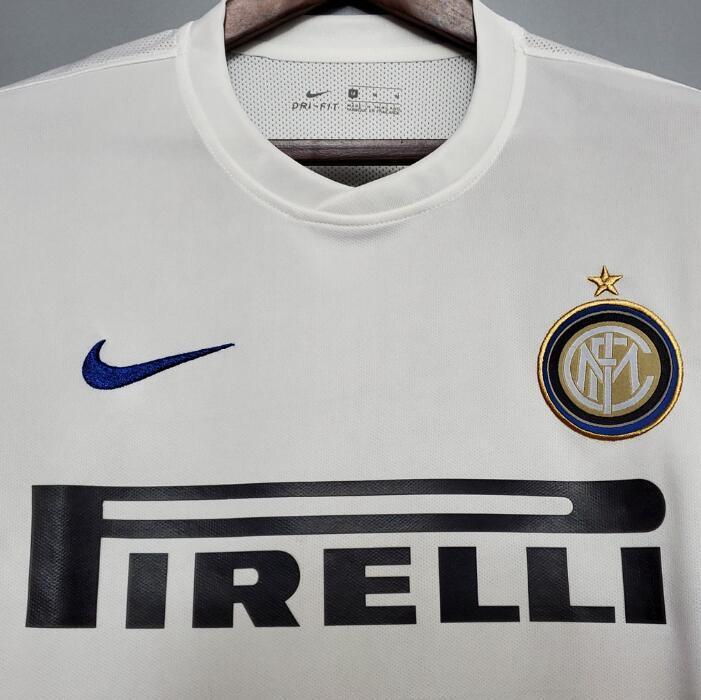 Retro 2010-11 Inter Milan away SNSIJDER J.ZANETTI MILITO ETO'O  Football jersey retro