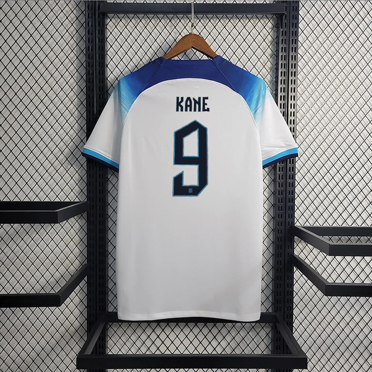 2022-23 England home Bellingham Kane Sancho Football jersey
