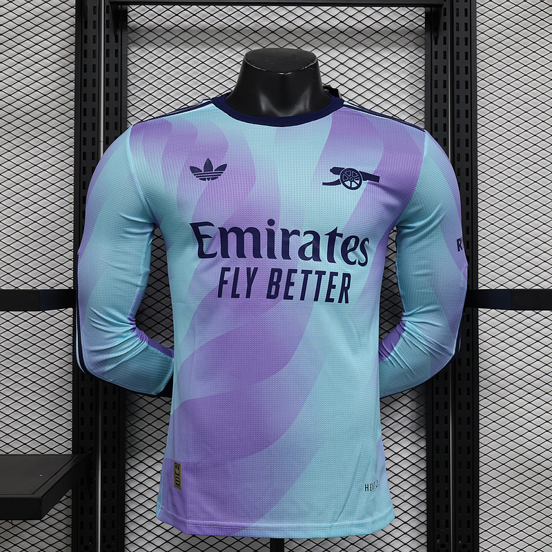 2024-25 Arsenal 2Away Player Long Sleeve Football jersey