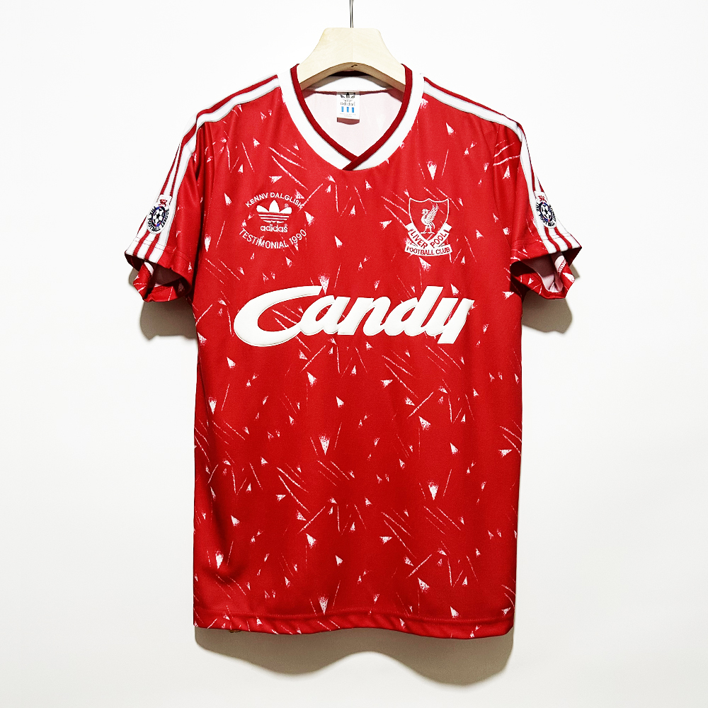 1990 Liverpool Home Retro Jersey Football jersey retro
