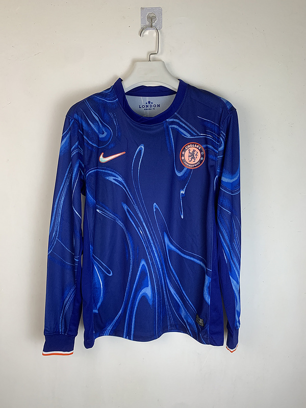 2024-25 Chelsea Home football jersey Long sleeve