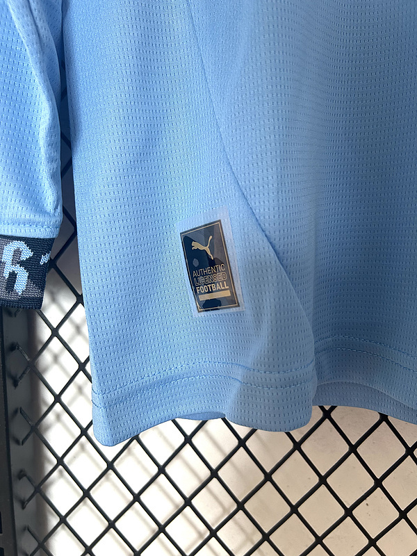 2024-25 Manchester City Home Football jersey Long sleeves S-4XL