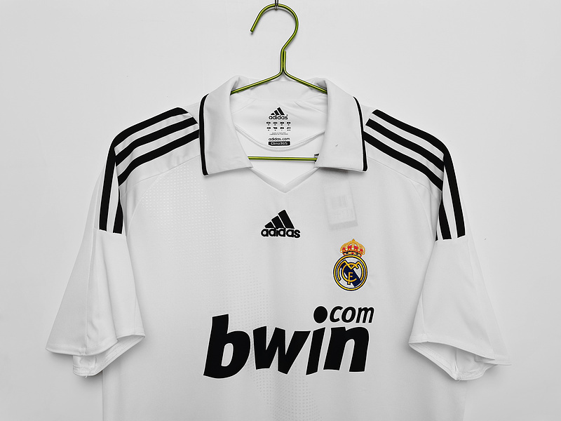 Retro 2008-09 Real Madrid Home Football jersey retro