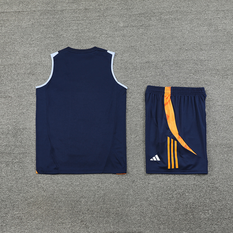 2024-25 Real Madrid Sleeveless Vest Training Wear suit