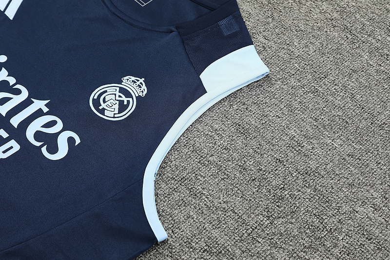 2024-25 Real Madrid Sleeveless Vest Training Wear suit