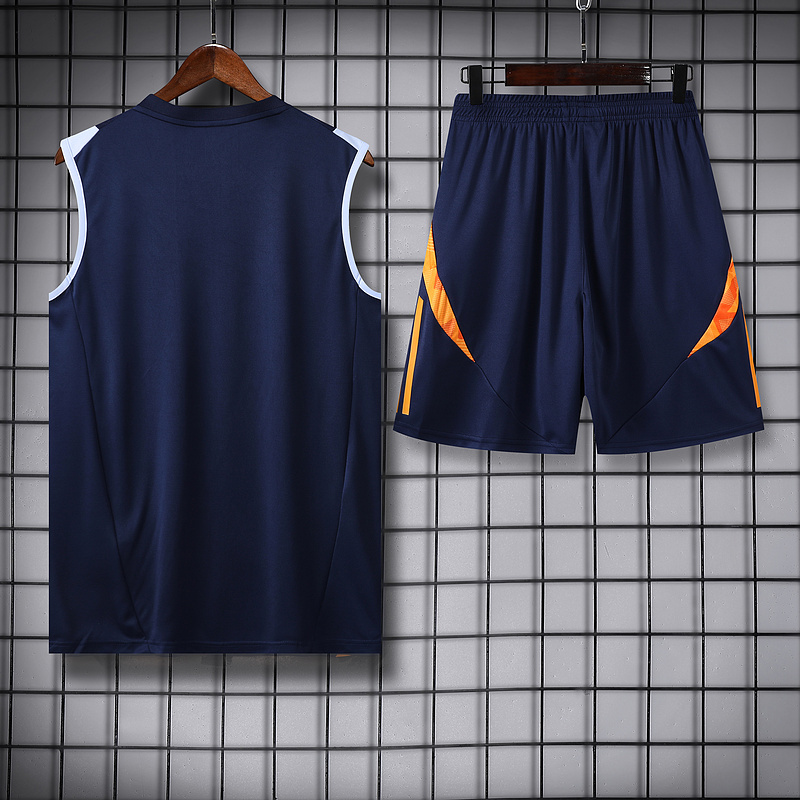 2024-25 Real Madrid Sleeveless Vest Training Wear suit